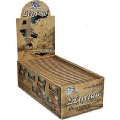 Χαρτάκια Σέρτικο Αλεύκαντο (50 Τεμ.)